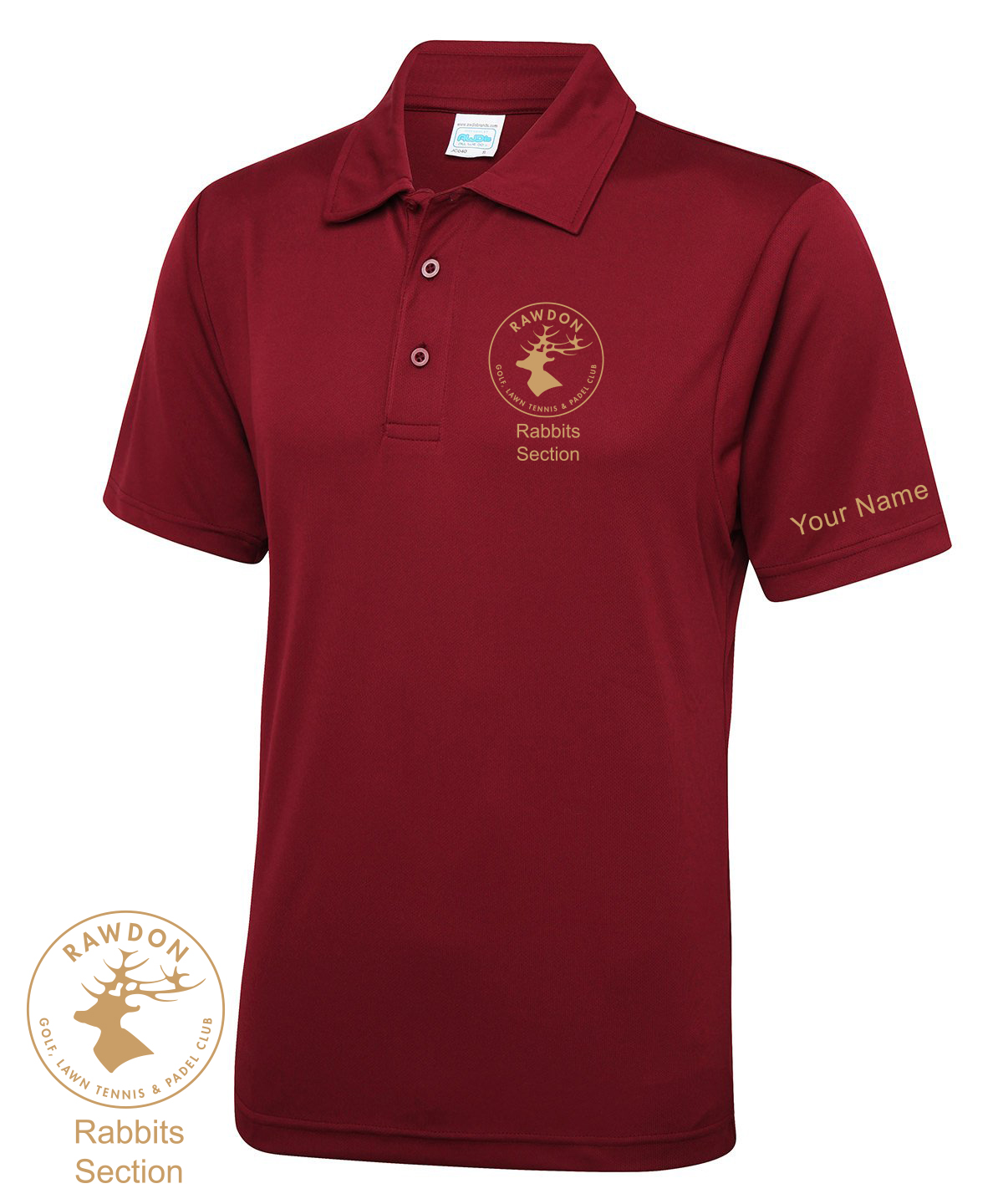 Rawdon GC Rabbits Polo Shirt